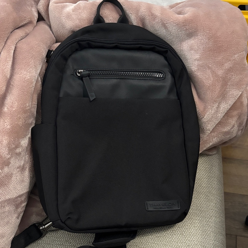 Travelon Classic Black Backpack for travel